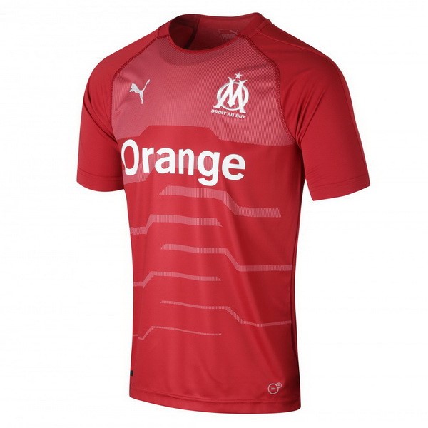 Maillot Football Marseille Domicile Gardien 2018-19 Rouge